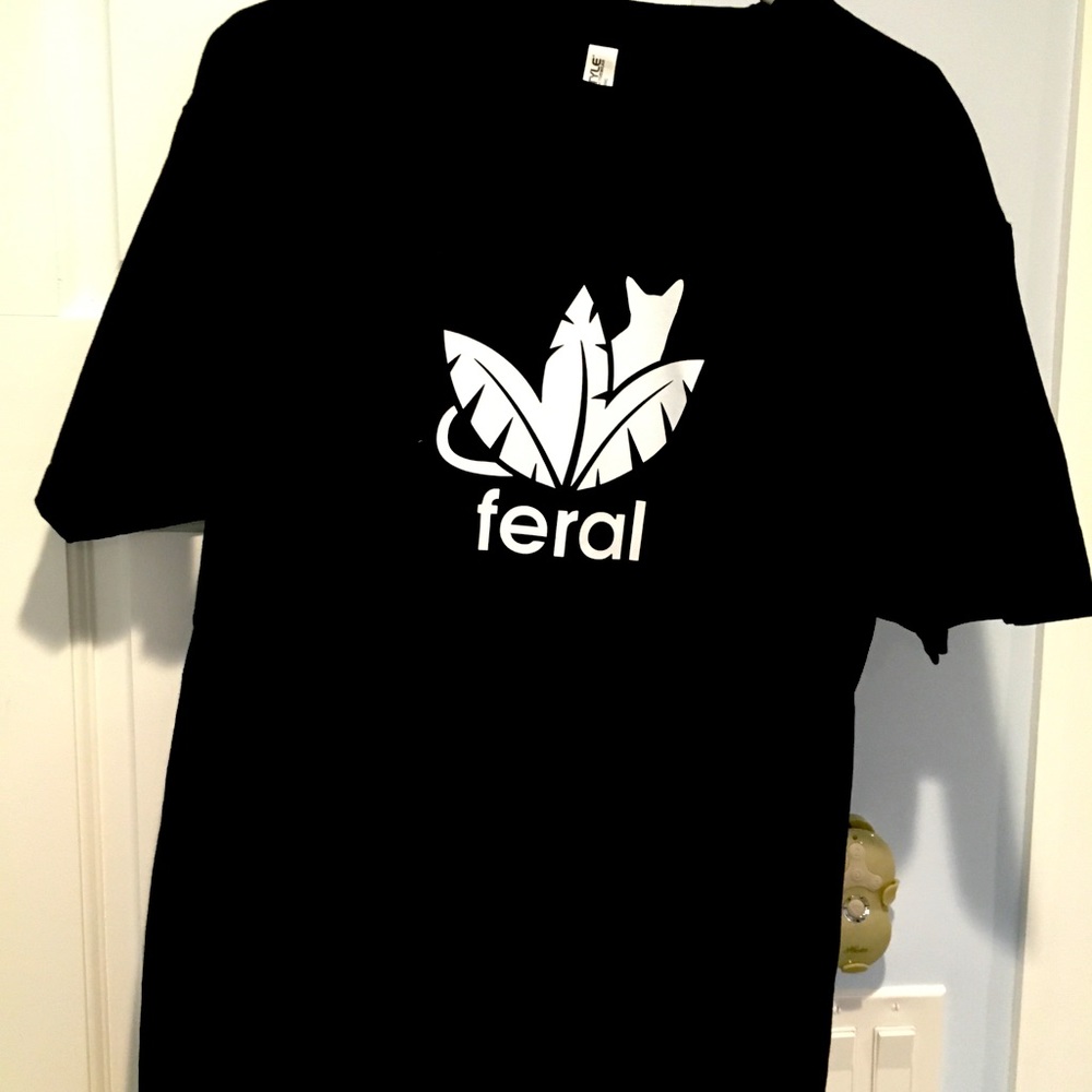 Feral street wear tee shirt